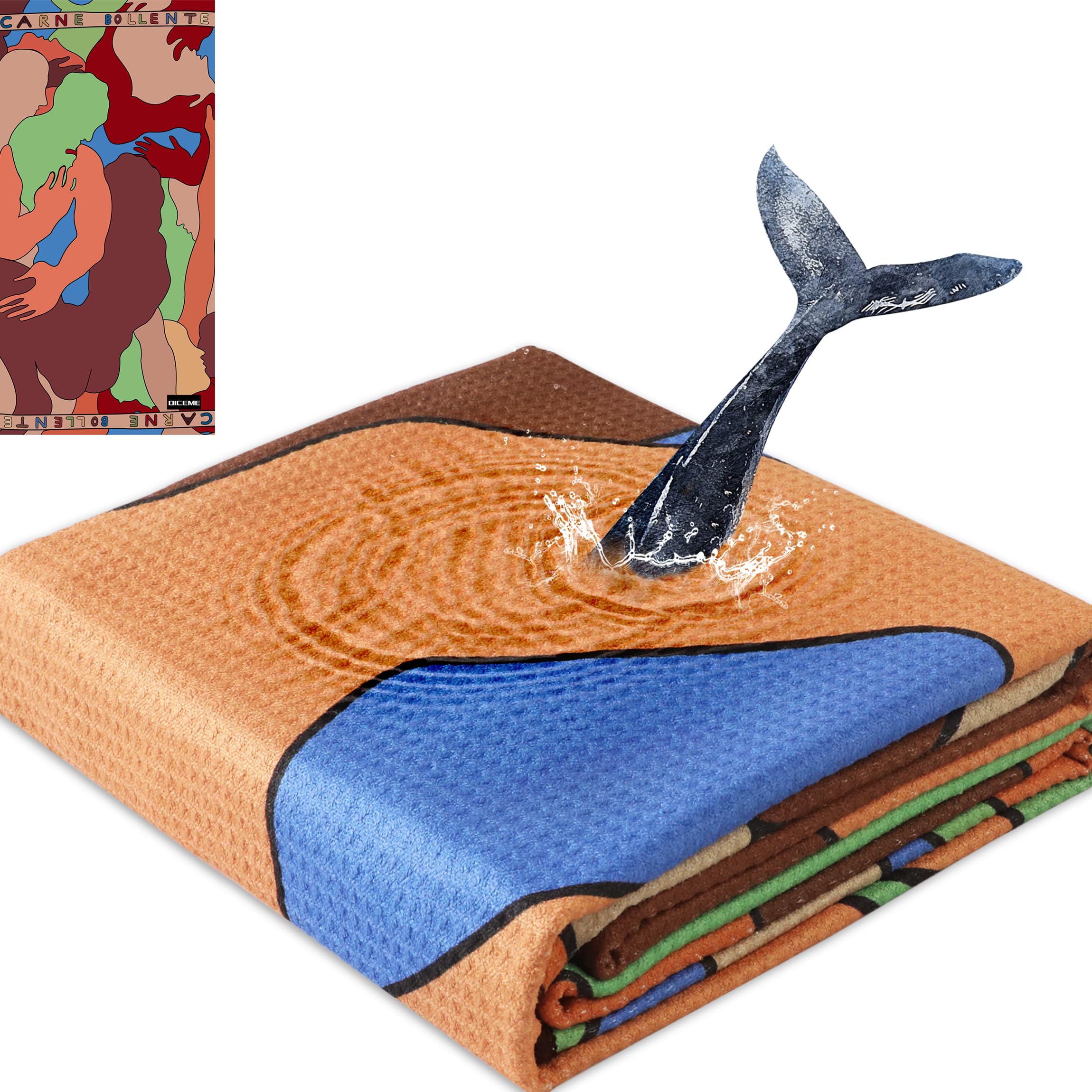 Luxury Waffle Microfiber Beach Towel Oversized Soft Sandproof Fast Drying Toallas de Playa, Travel Lightweight Thin Towels Vacation Accessories Must Haves Camping Gear Stuff Necessities Gadgets