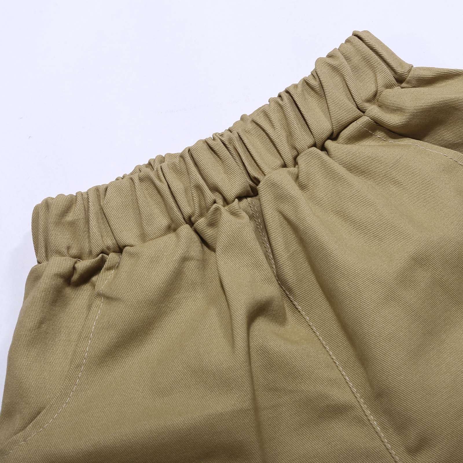 Genérico Pantalones Baggy Niño Pantalones Cargo Deportivos Verano para Niños Ropa Casual Suelta y Cómoda con Estilo Sólido Personalizado