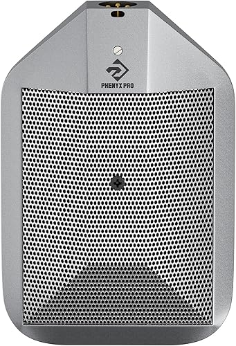 Phenyx Pro Micrófono condensador de límite, micrófono supercardioide de tambor con conector XLR, interruptor ecualizador de dos posiciones,