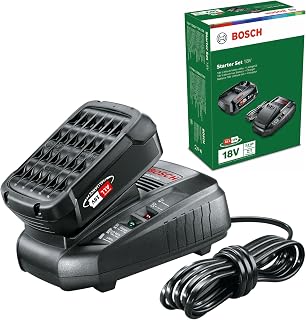 18V 2.5 Ah Li-ion Battery & Fast Charger Starter Set 18 V Power for All (DIY Green Home and Garden Tools)