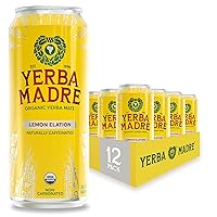 Vista 15 de Guayaki Yerba Mate - Alternativa de bebida energética limpia, baya orgánica Revel, 15.5 onzas (paquete de 12), 150 mg de cafeína
