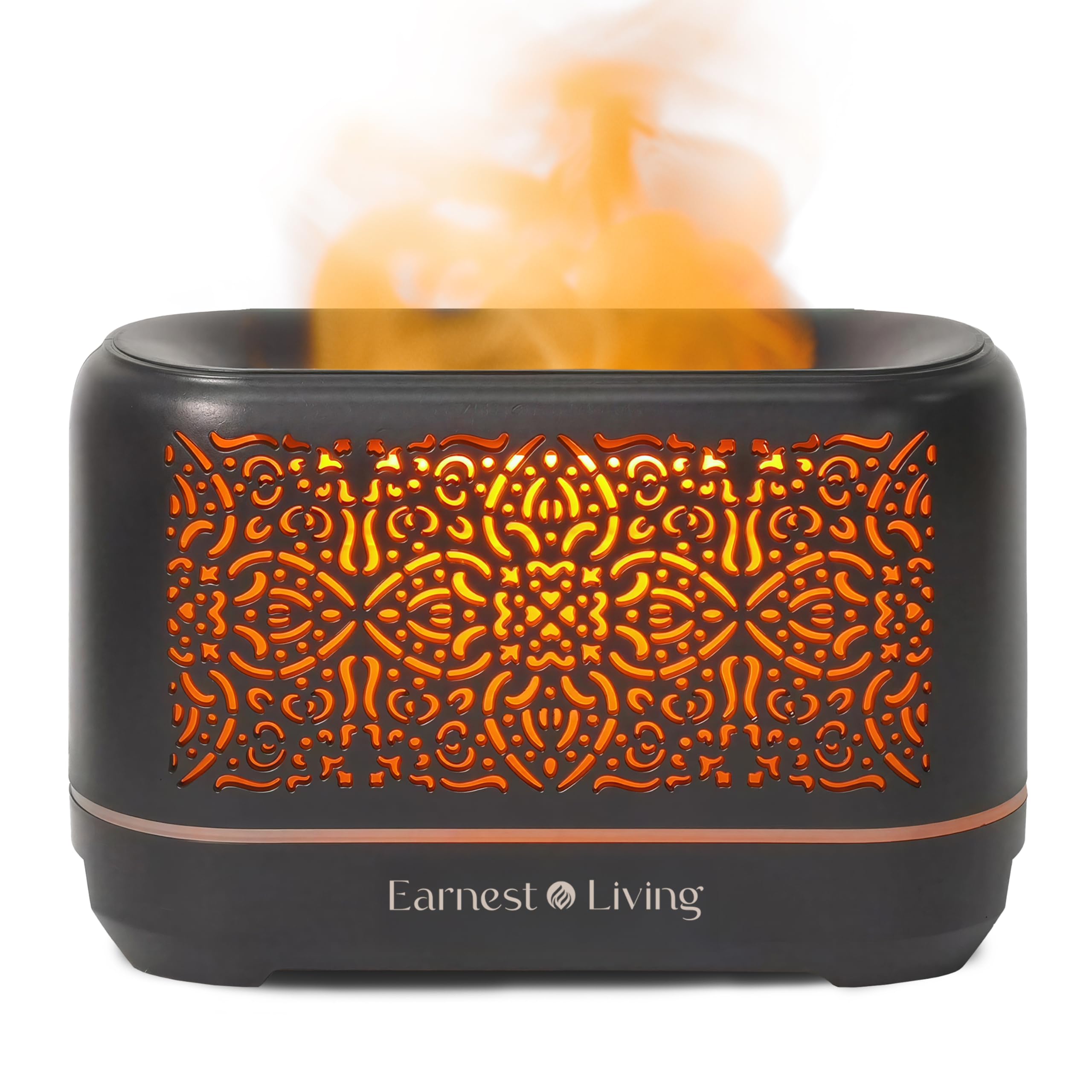 ZmarKraft etherische olie, 200 ml, met stoffen bekleding en nachtlampje, ultrasone aroma-diffuser, luchtbevochtiger met lampen, kamerdecoratie, kleine luchtbevochtiger