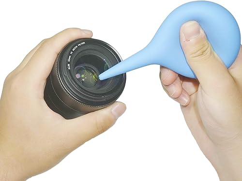 Miniatura 5 de Jeringa de goma con ventosa para oreja, bombilla de mano de 3.0fl oz, jeringa para lavar las orejas, bombilla azul