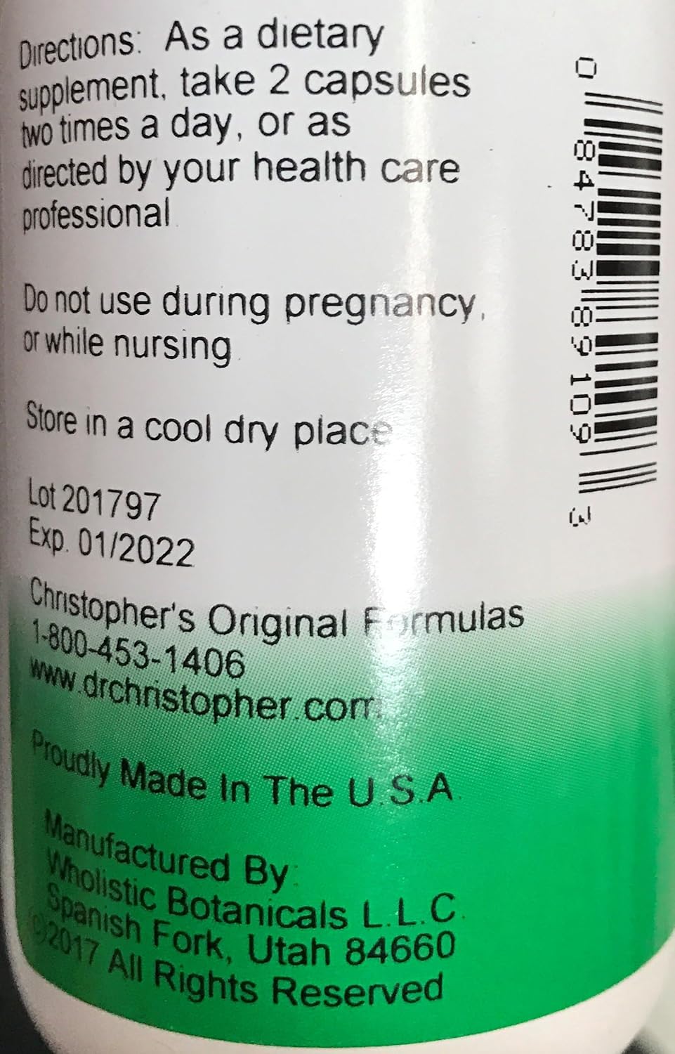 Christopher's Original Formulas Sinus Plus, Sinus Support Capsules, Whole Herb Synergistic Blend, 100 Count - Image 2