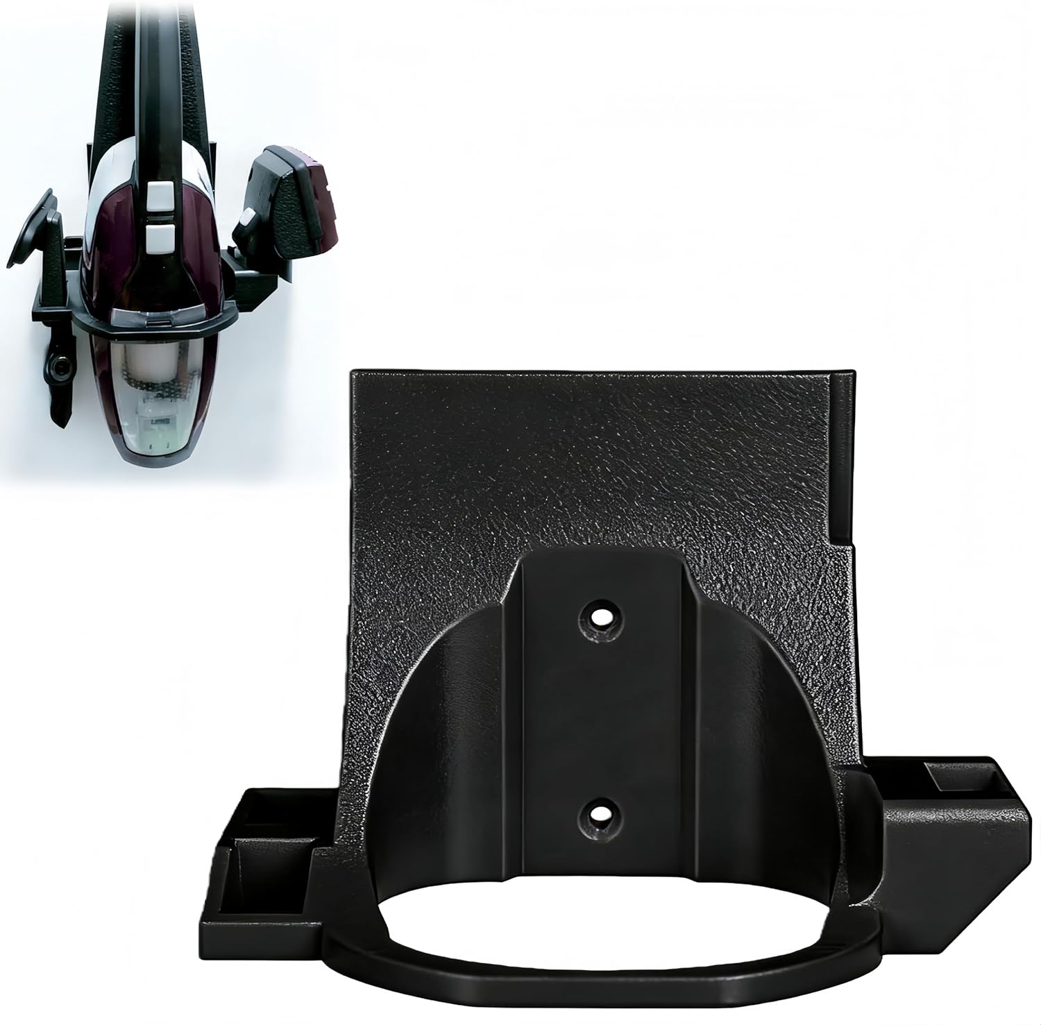 Wall Mount Storage Bracket Compatible with Bissell Handheld Vacuums | Space-Saving Organizer for Pet Hair Eraser & for Auto-Mate | Easy Installation, Perfect for Home and Office Use