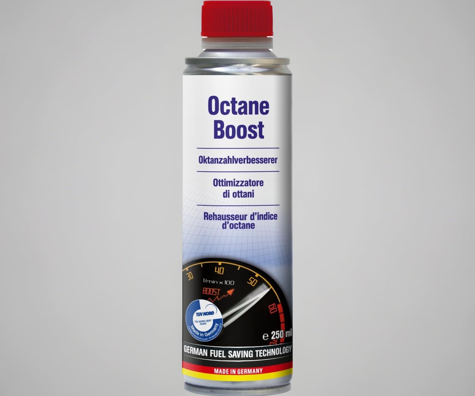 Octane Booster 250ml for Petrol Engine Vehicles, Universal, 1 Count, Synthetic, Female Vehicle Owners, Women, Fuel Additive, Engine Additive