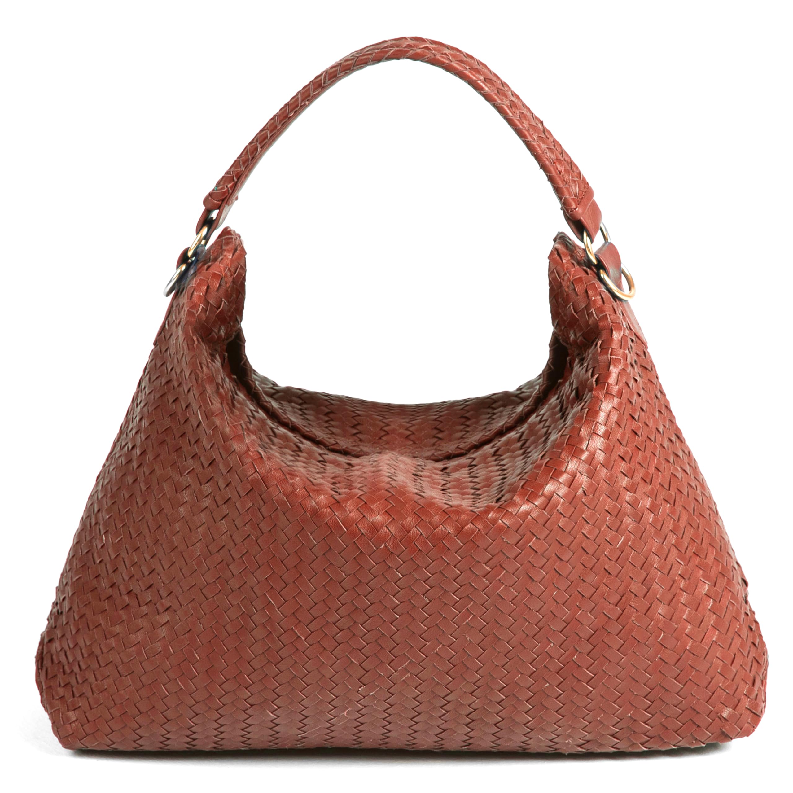 Jild Hobo Style Woven Bag for Women - Soft Handmade Genuine Leather Work Tote Bag - Cross Body Womens Purse