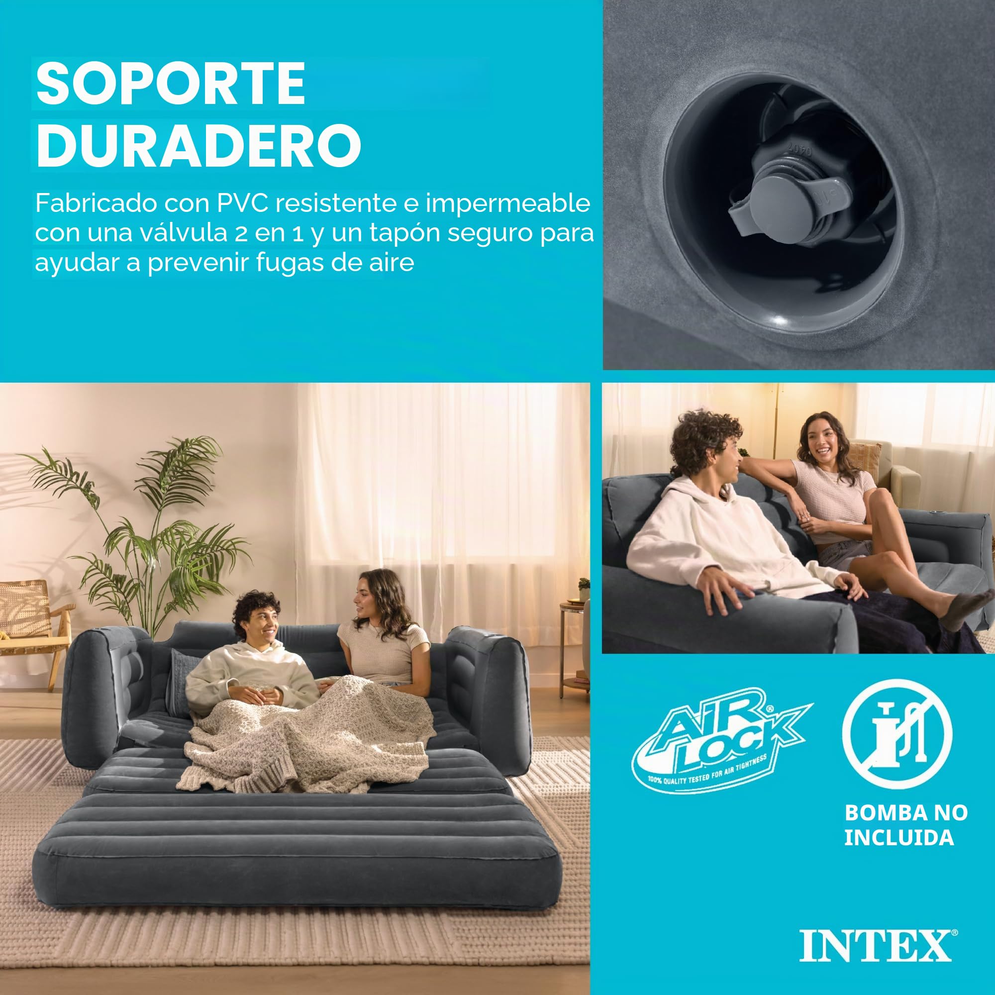 Intex Serie de Camas inflables extraíbles