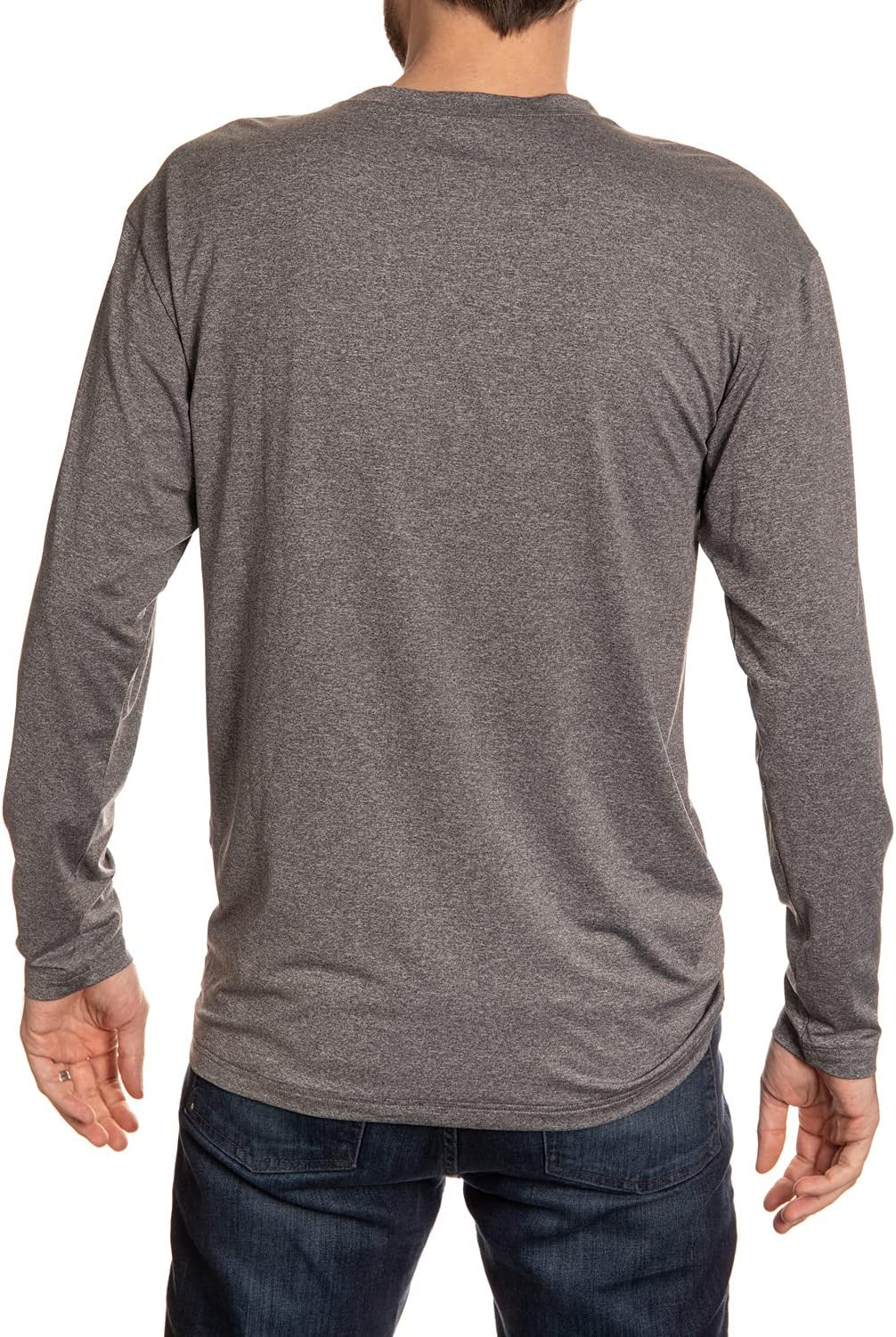 NHL Mens Performance Rash Guard Base Layer Long Sleeve Shirt - Image 2