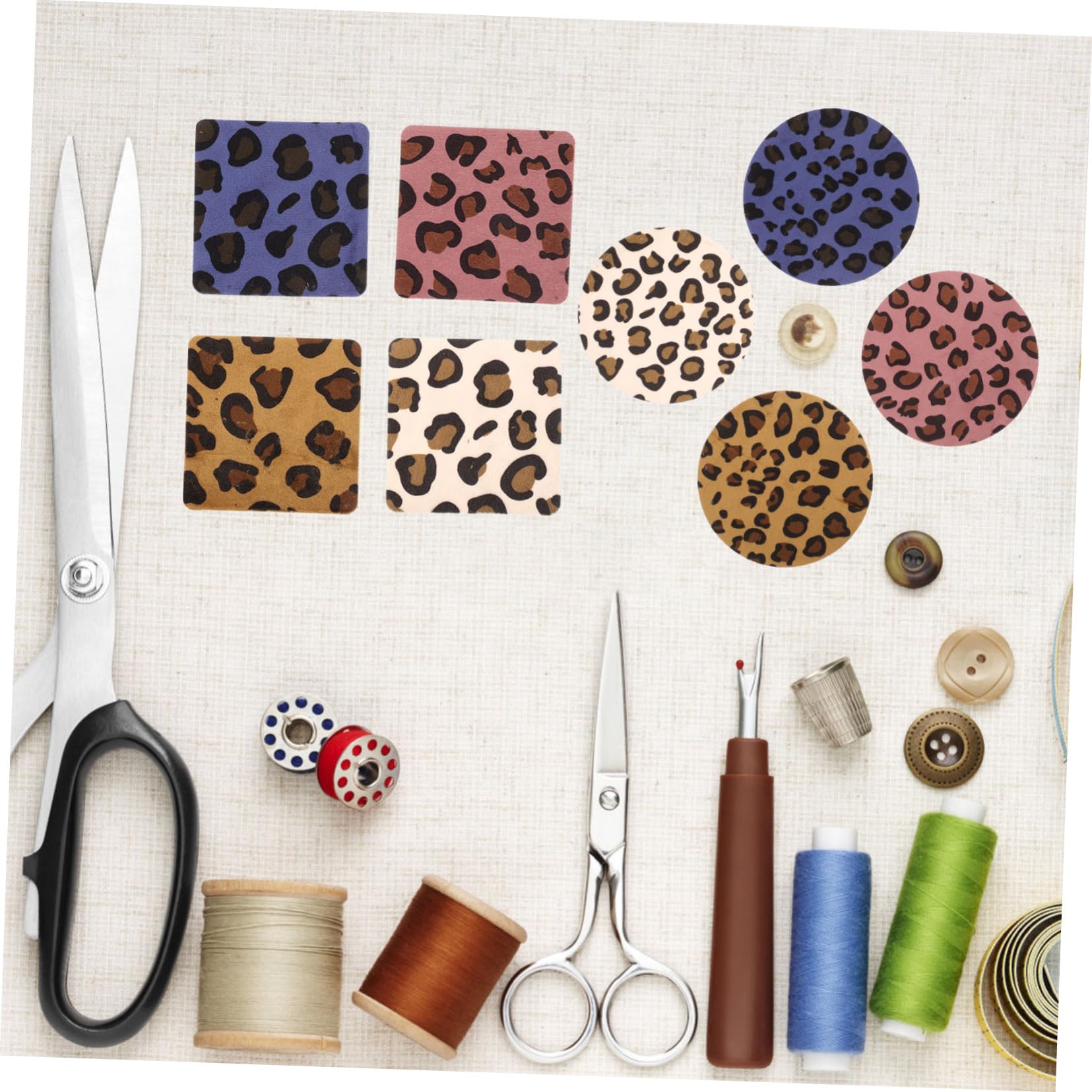 DOITOOL 5 Set Toppe Decorativi Stile Per Abbigliamento Resistenti All Usura Per Riparazioni E Decorazioni Giubbotti Jeans E Accessori 24 Pezzi * 5