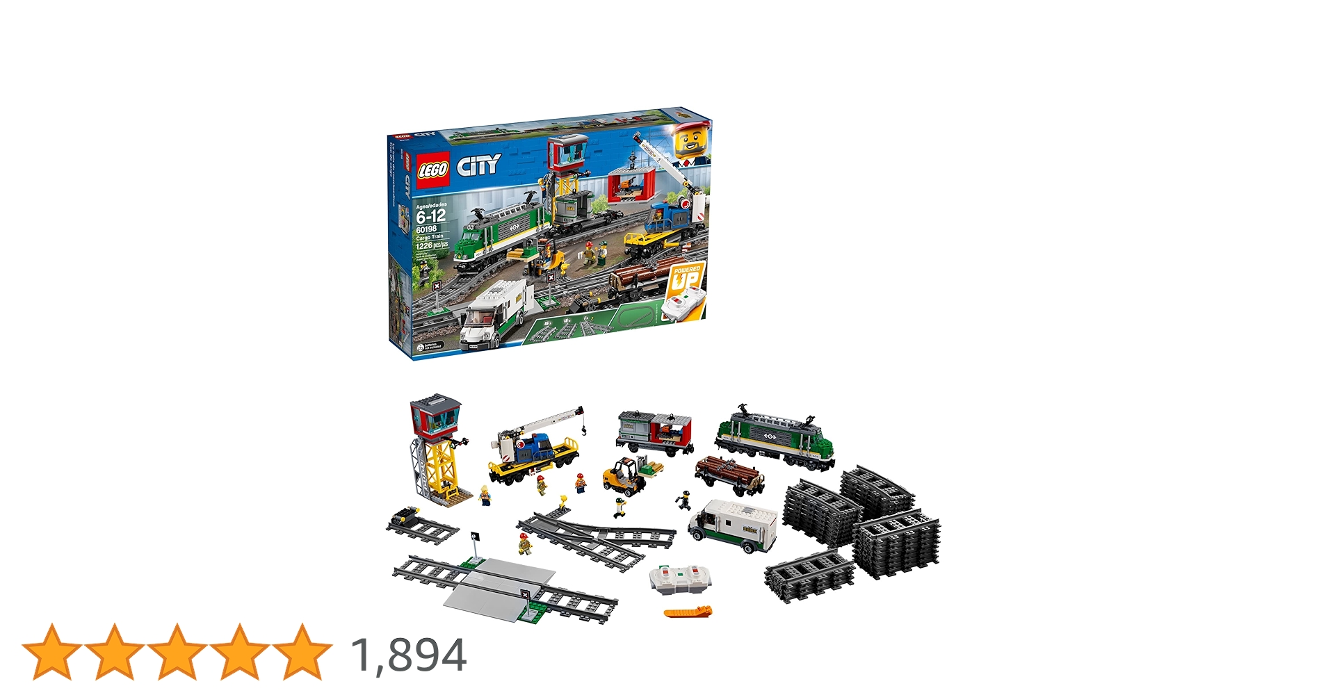 seiko109さま専用 Amazon.co.jp: Lego City Cargo Train Set, 60198 : Toys & Games