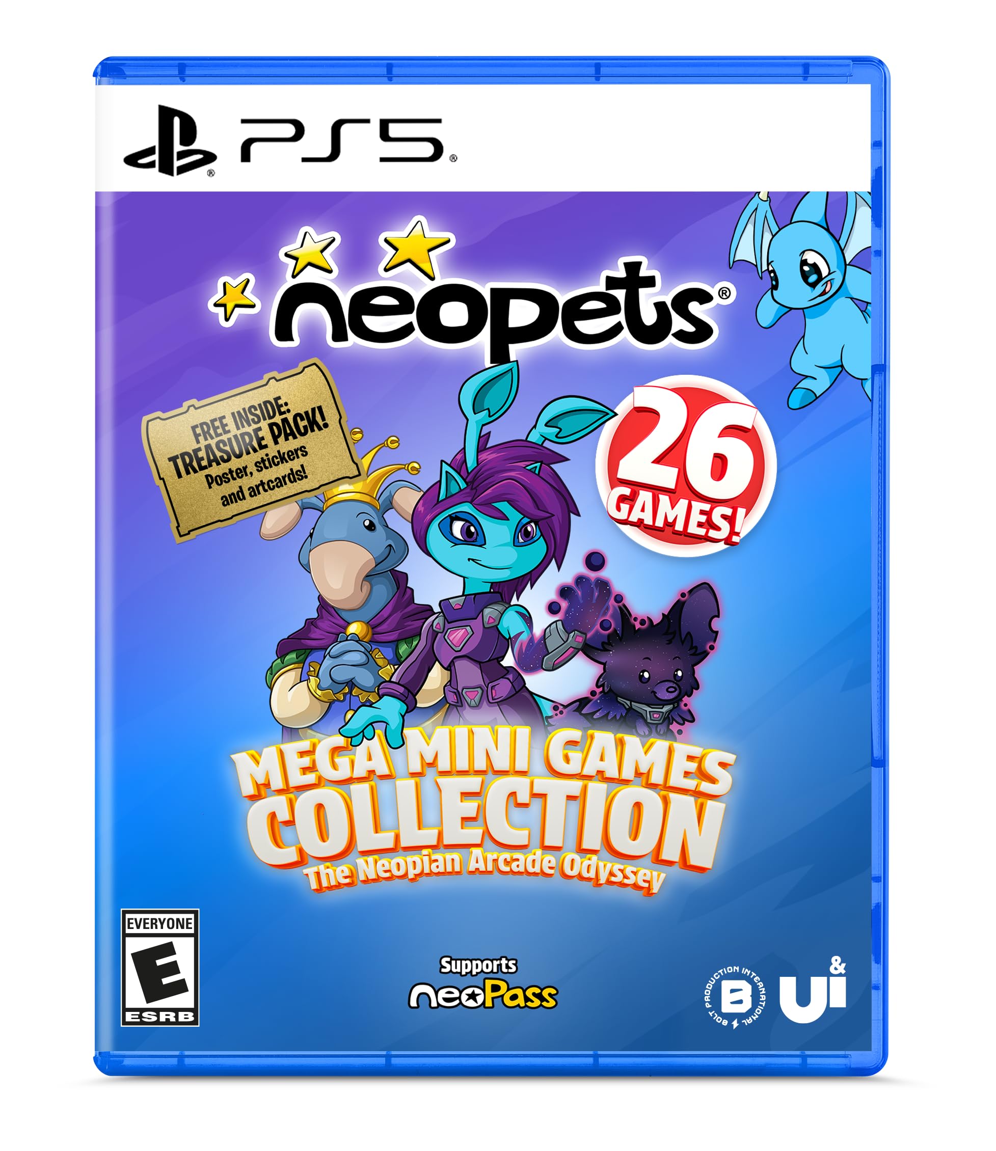 Neopets - Mega Mini Games Collection - The Neopian Arcade Odyssey - PlayStation 5