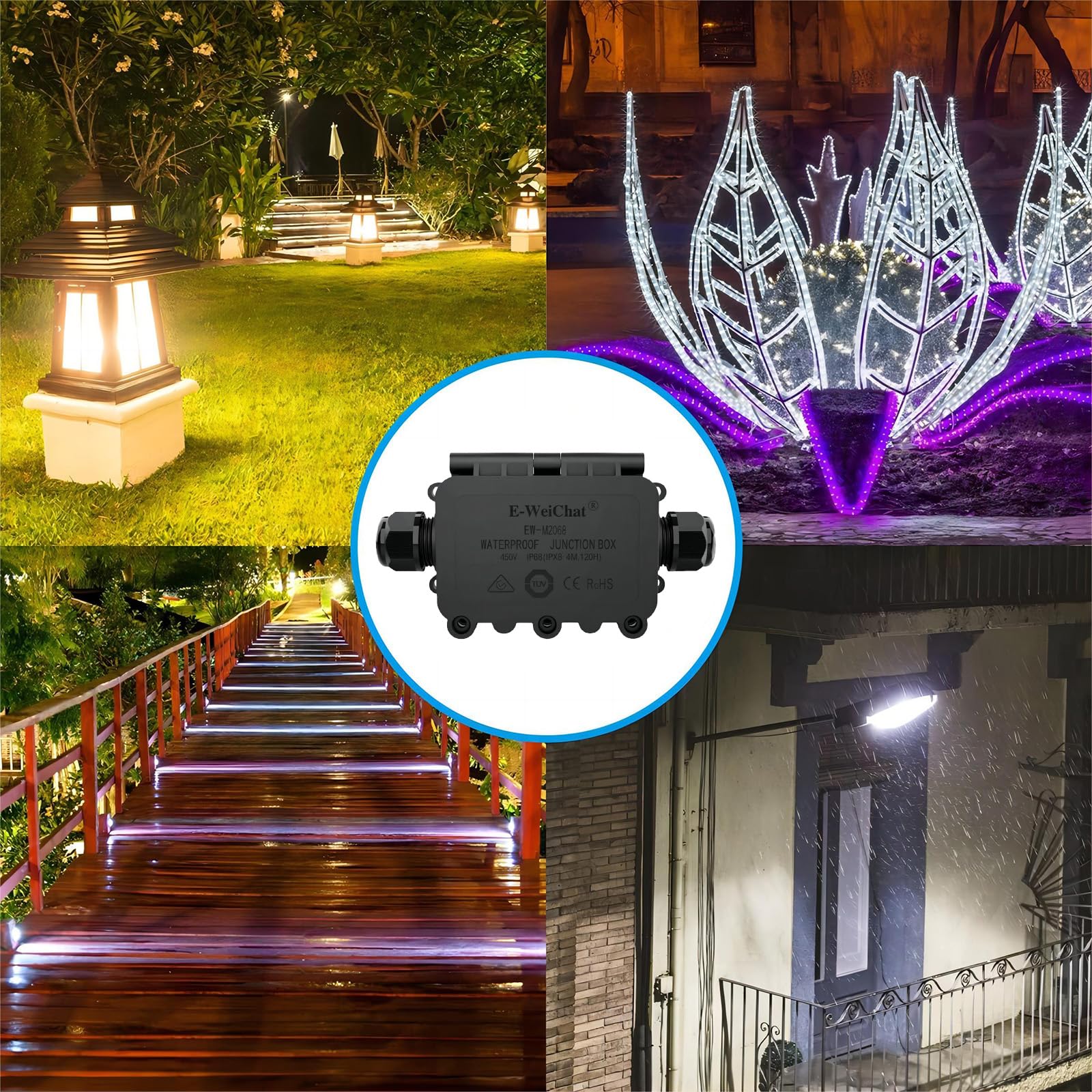 Waterproof Junction Box - Outdoor Electrical Box -7