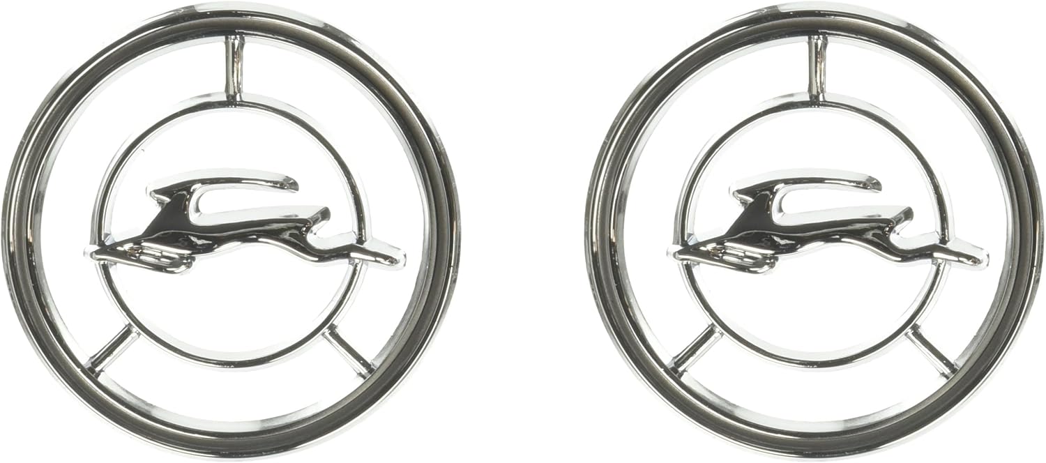 Trim Parts 2425 Front Fender Emblem (1965-1966 Impala)