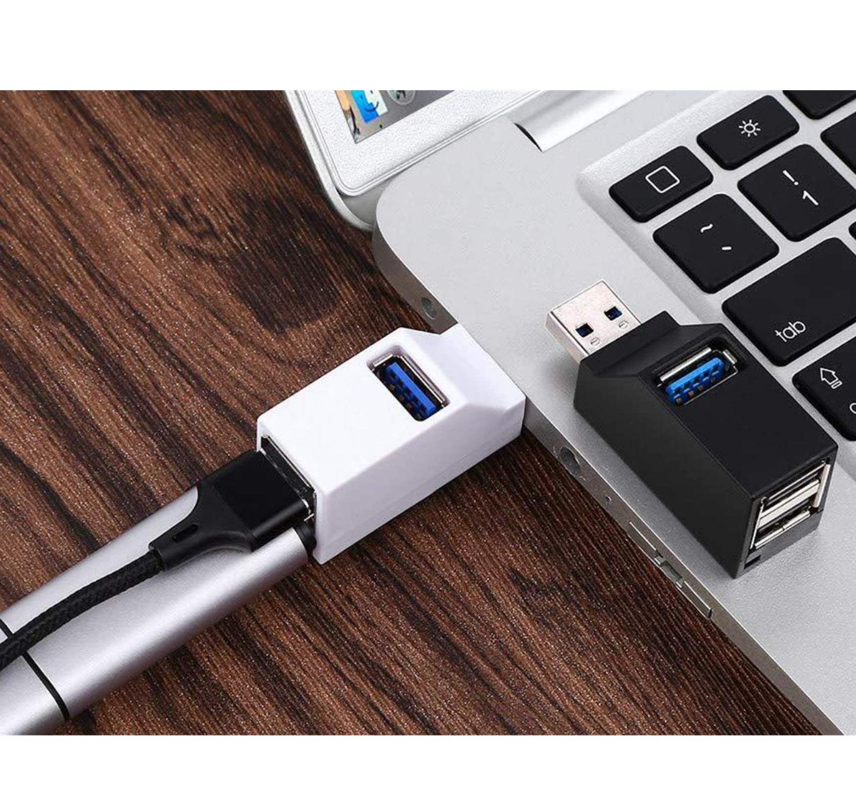 Amazon.co.jp: Hengju 2パック 3ポート USBハブ USB3.0 - USB3.0 2USB2