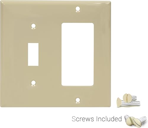 Miniatura 4 de Enerlites decorador de policarbonatoGFCI, tamaño estándar, irrompible, Marfíl