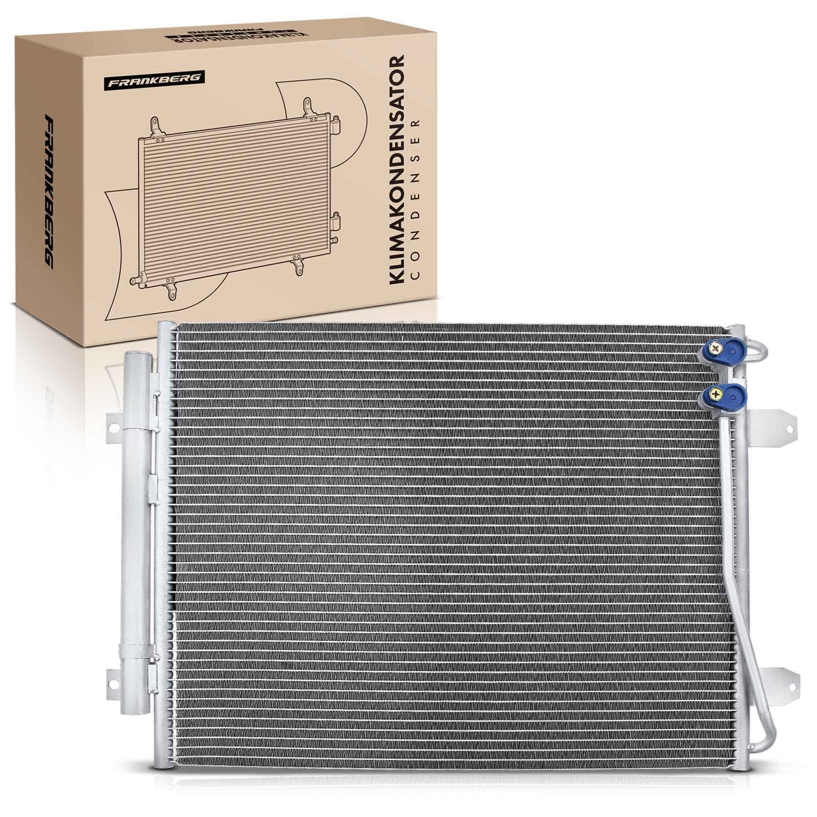 Frankberg Kondensator Klimaanlage mit Trockner Kompatibel mit CC 2011-2016 P.a.s.s.a.t 2005-2014 P.a.s.s.a.t CC 2008-2012 P.a.s.s.a.t Alltrack 2012-2014