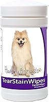 Vista 35 de Healthy Breeds Toallitas quitamanchas de lágrimas de perro para husky siberiano – Más de 100 razas – Limpiador facial de ojos – 70 toallitas