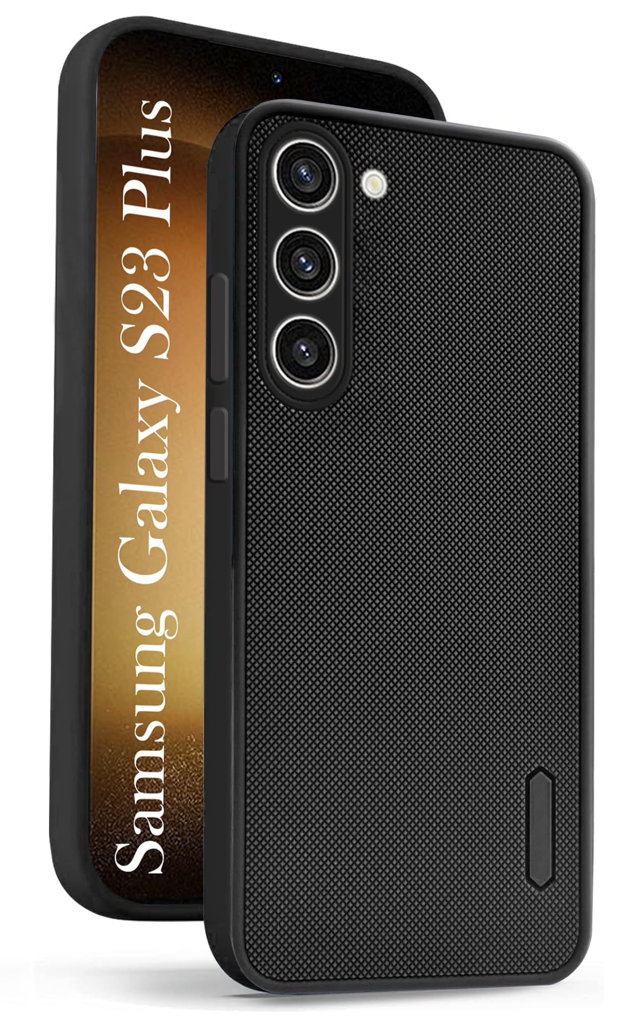 Jkobi Back Cover Case for Samsung Galaxy S23 Plus 5G (Textured Grip Design | Camera Protection | Slim and Light Weight | Soft Touch and Feel | Black) (B0D111HKDS) Amazon Price History, Amazon Price Tracker