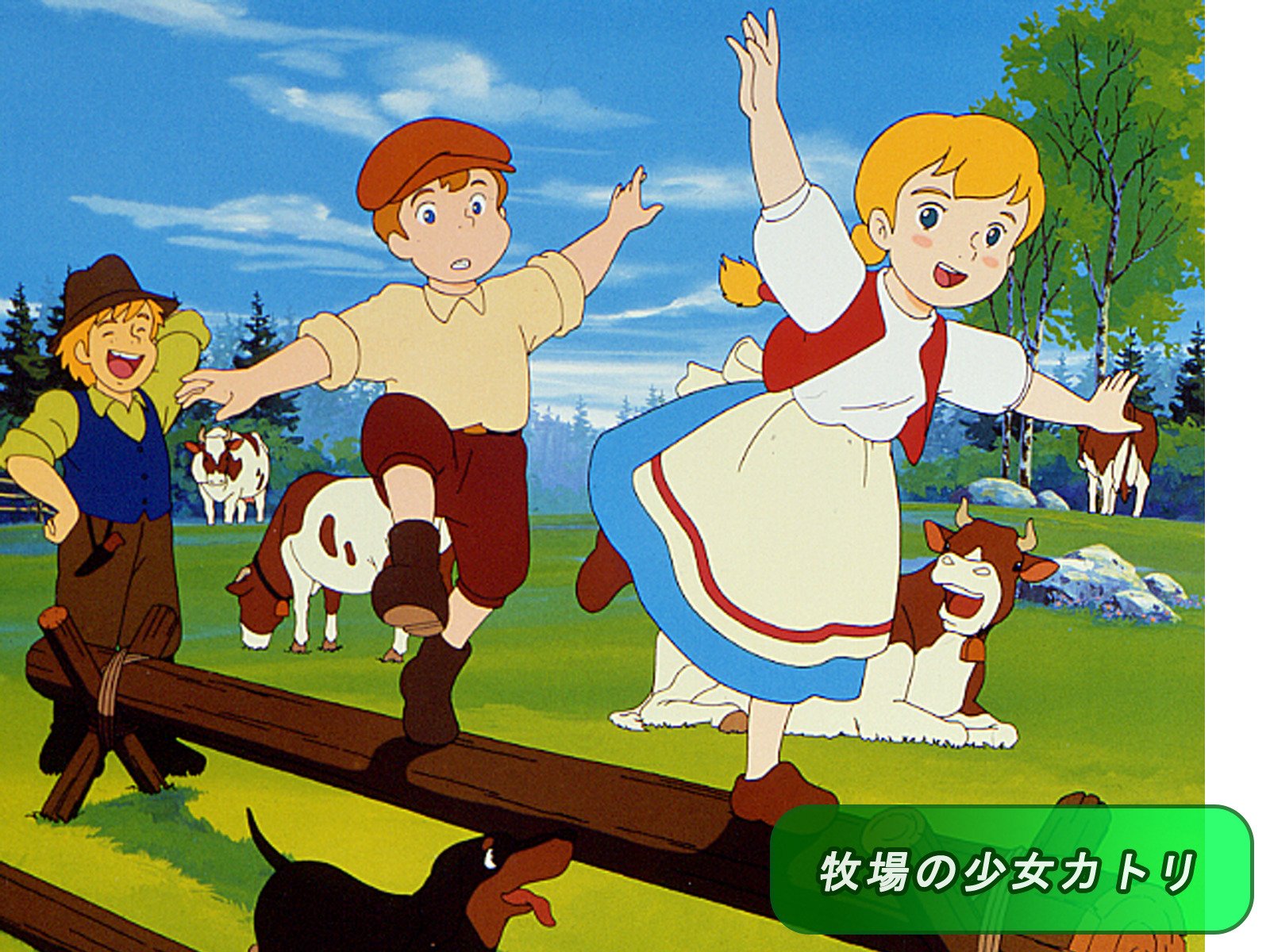 牧場の少女カトリのブランケット 牧場の少女カトリのブランケット