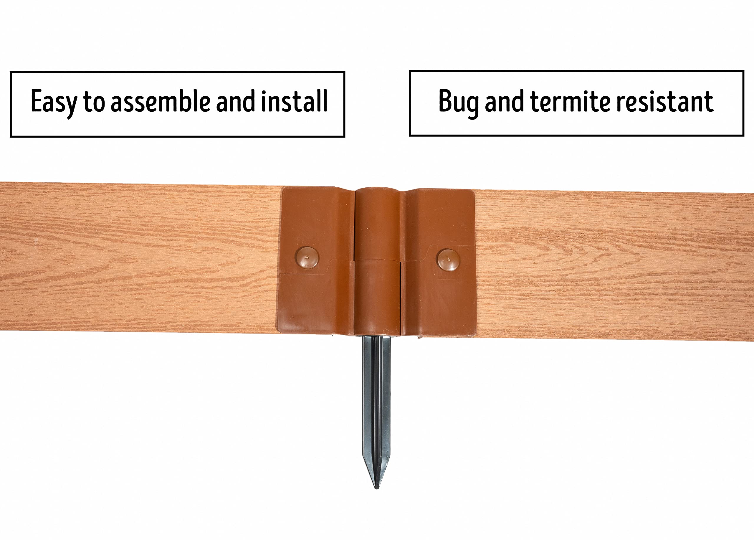 Saver Prices FrameItAll Raised Garden Bed Brackets 1” SnapLock