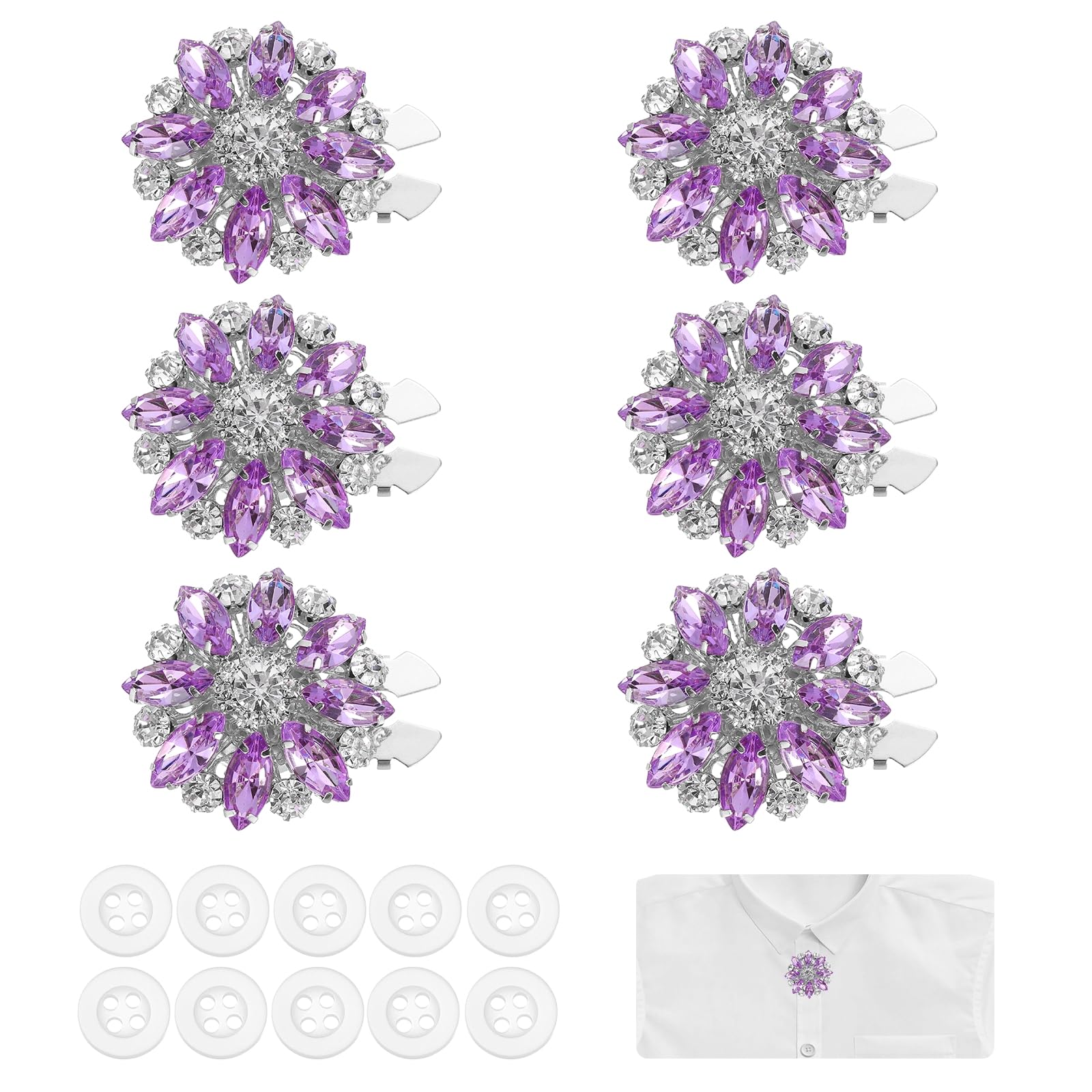 Boutons en strass PATIKIL pour réparer et décorer les vêtements