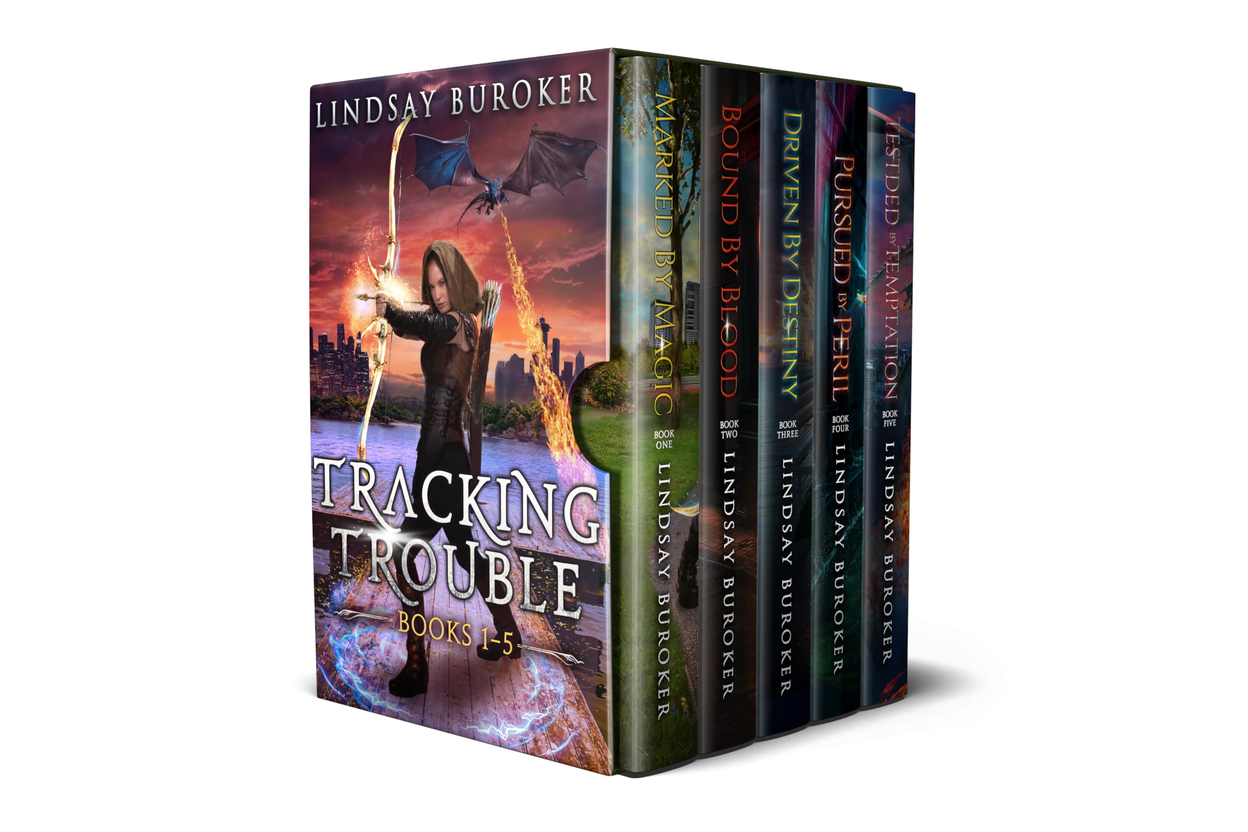 Book cover for Tracking Trouble series