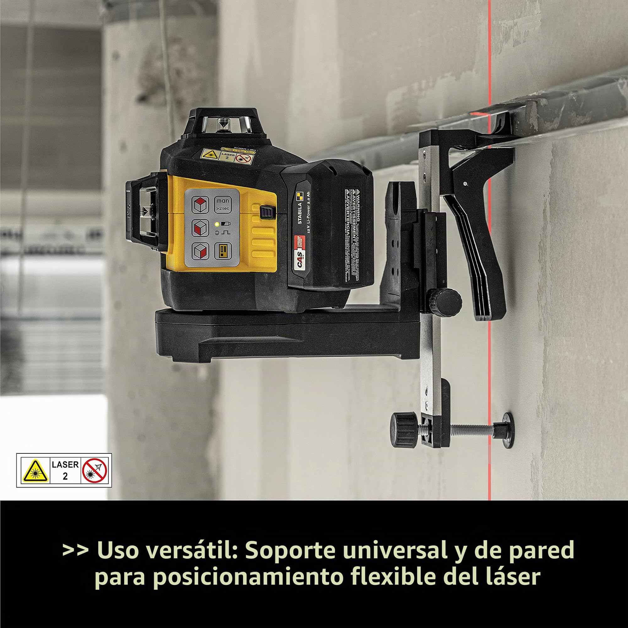 Stabila. Láser multilínea LAX 600 (con batería y cargador)