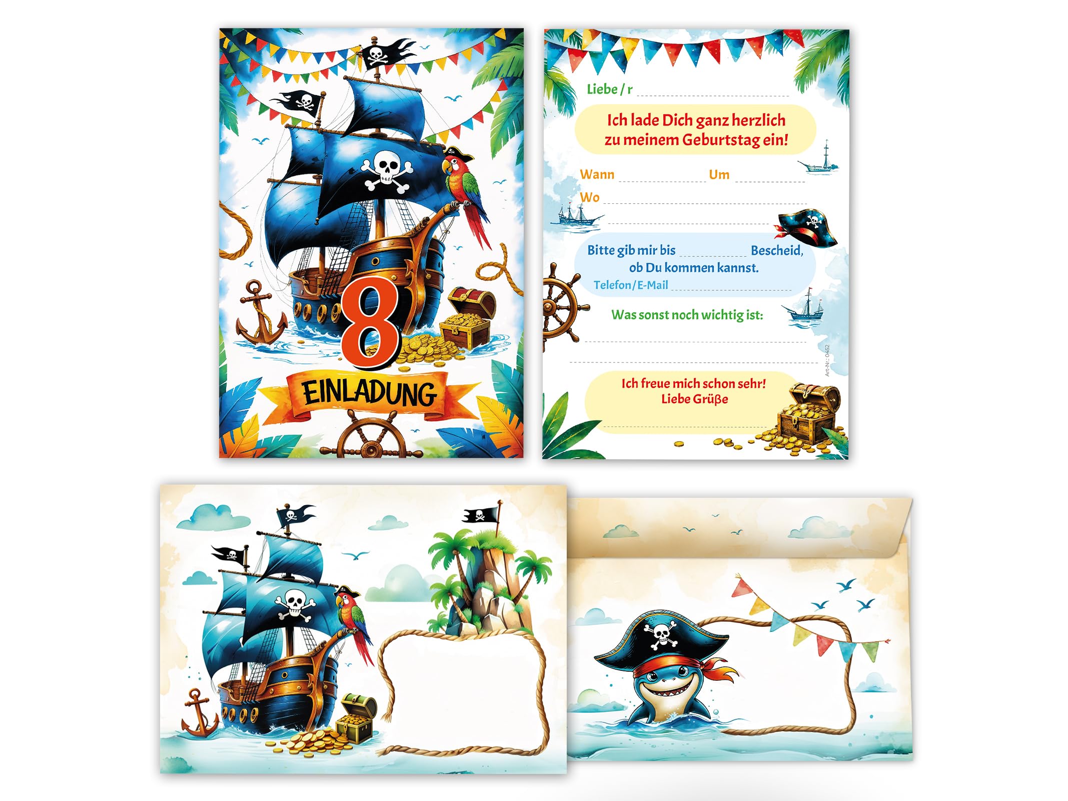 Briefpapier-Set Briefblock mit Umschlag für Mädchen Kindermo
