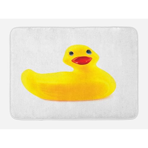 Rubber Duck Bathroom Decor Box Framed Canvas Print Handmade Products Home Kitchen