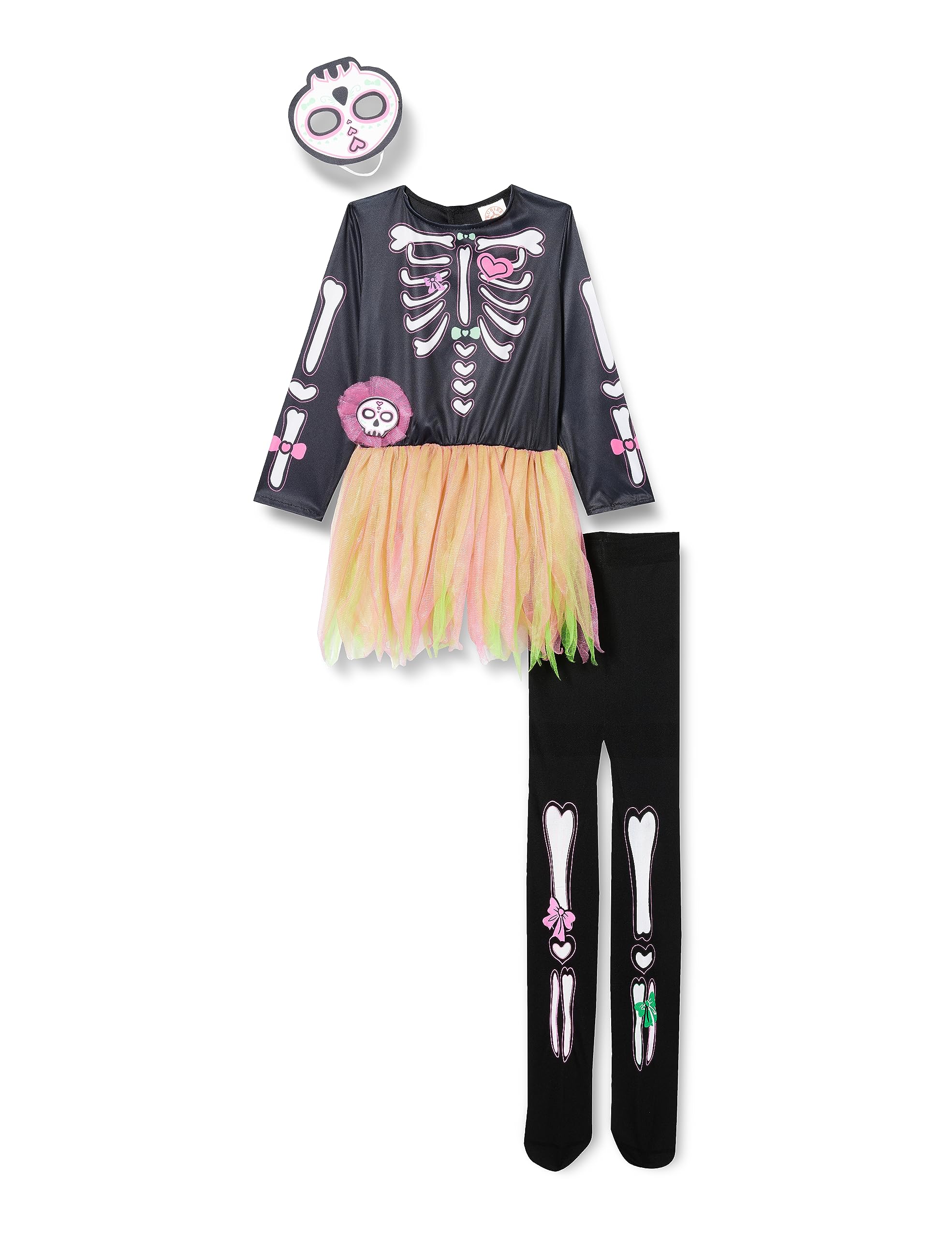 Rubie's S8536-M Esqueleto Sweet Skelita Tutuween Inf Costume, Girls, Pink, M