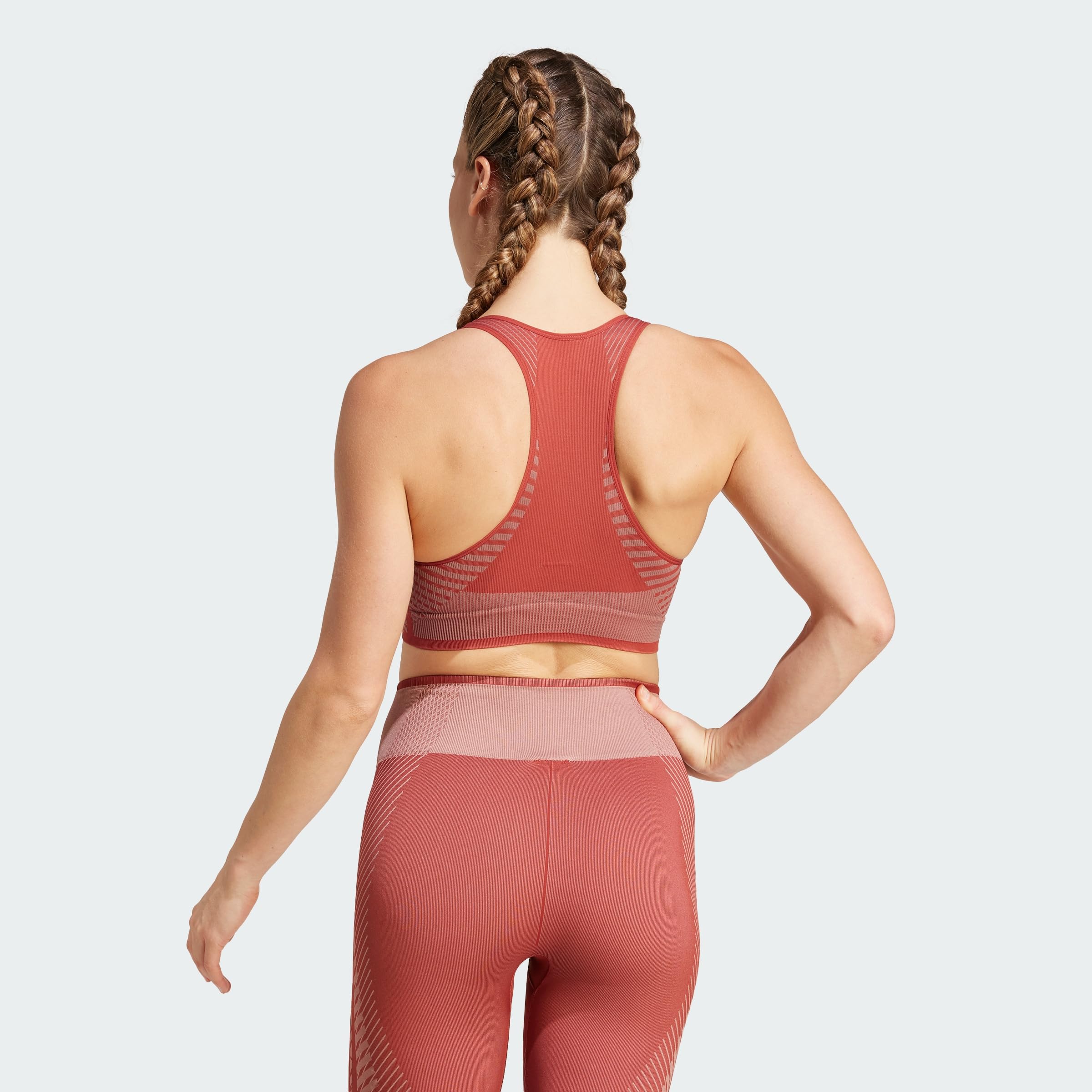 adidas Women's Brassière Aeroknit Training Maintien léger