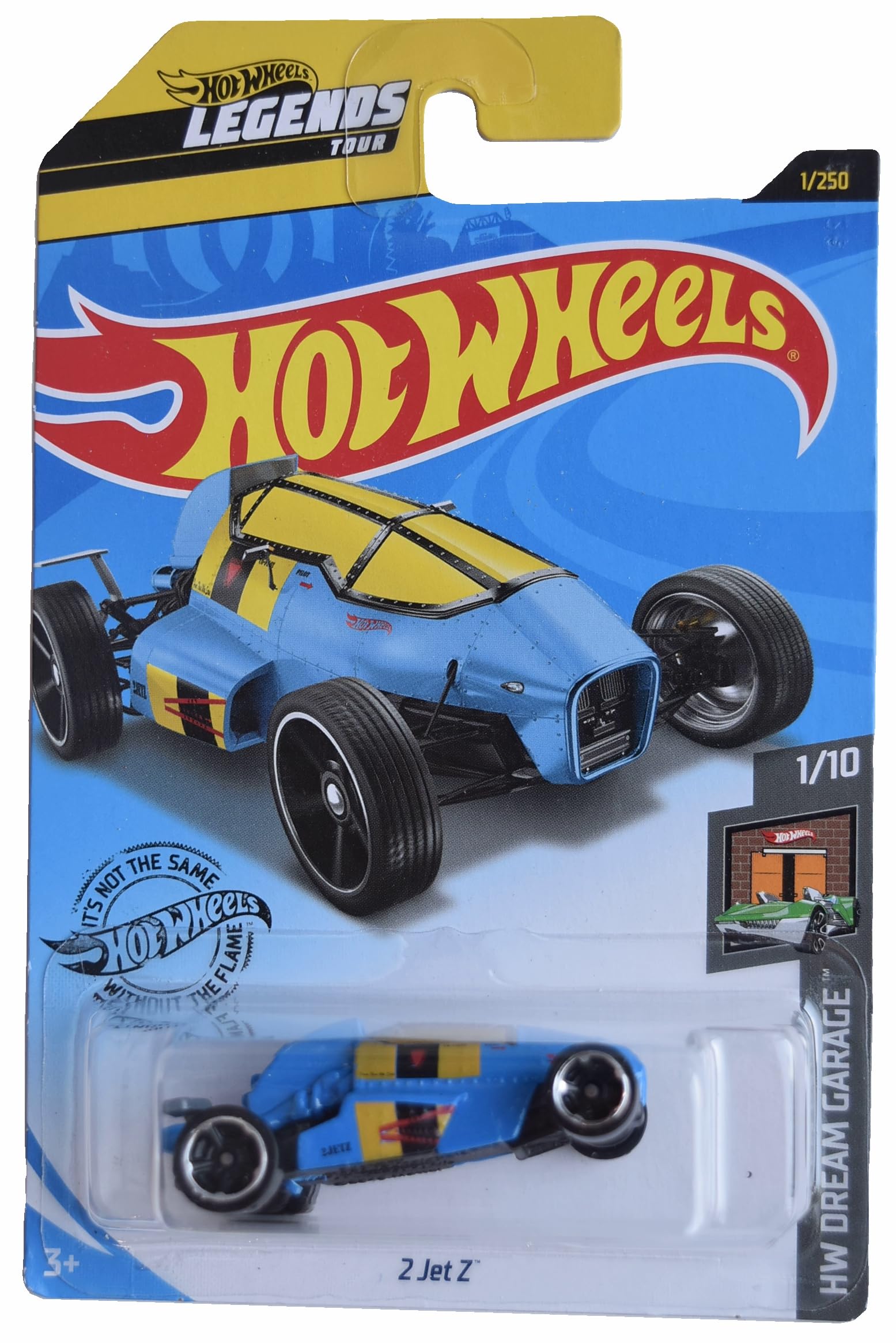 Amazon.com: Hot Wheels 2 Jet Z, HW Dream Garage 1/10 [Blue] 1/250
