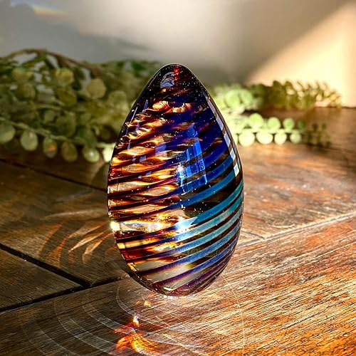 Miniatura 3 de Glass Eye Studio Pisapapeles Golden Egg 2.5 "