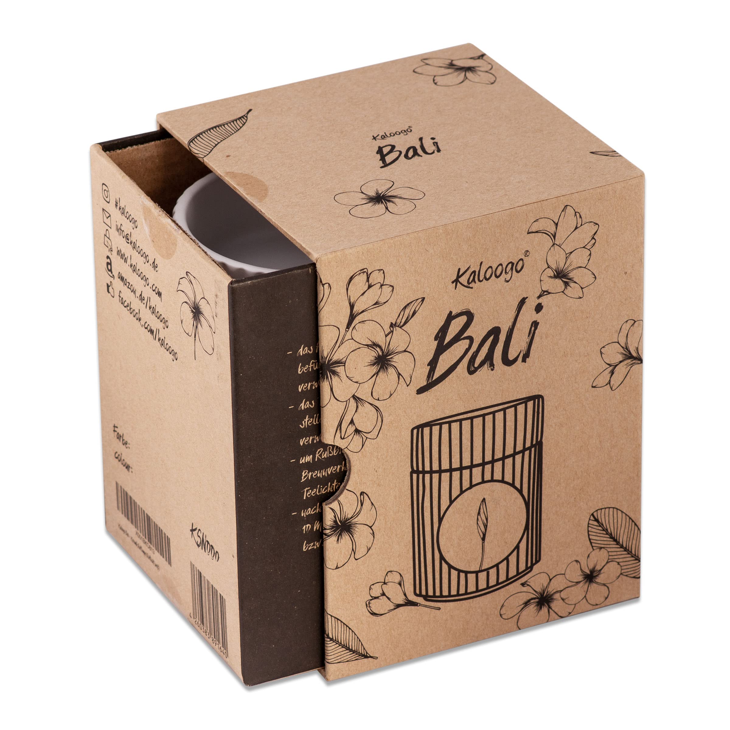 Bali Duftlicht Keramik für ätherische Öle – Beruhigendes Design – perfekte Wärmeabgabe – hochwertige Duftlampe Teelicht – für Duftwachs und Duftöl – Aromalampe – Saucenwärmer (pastellgrün)
