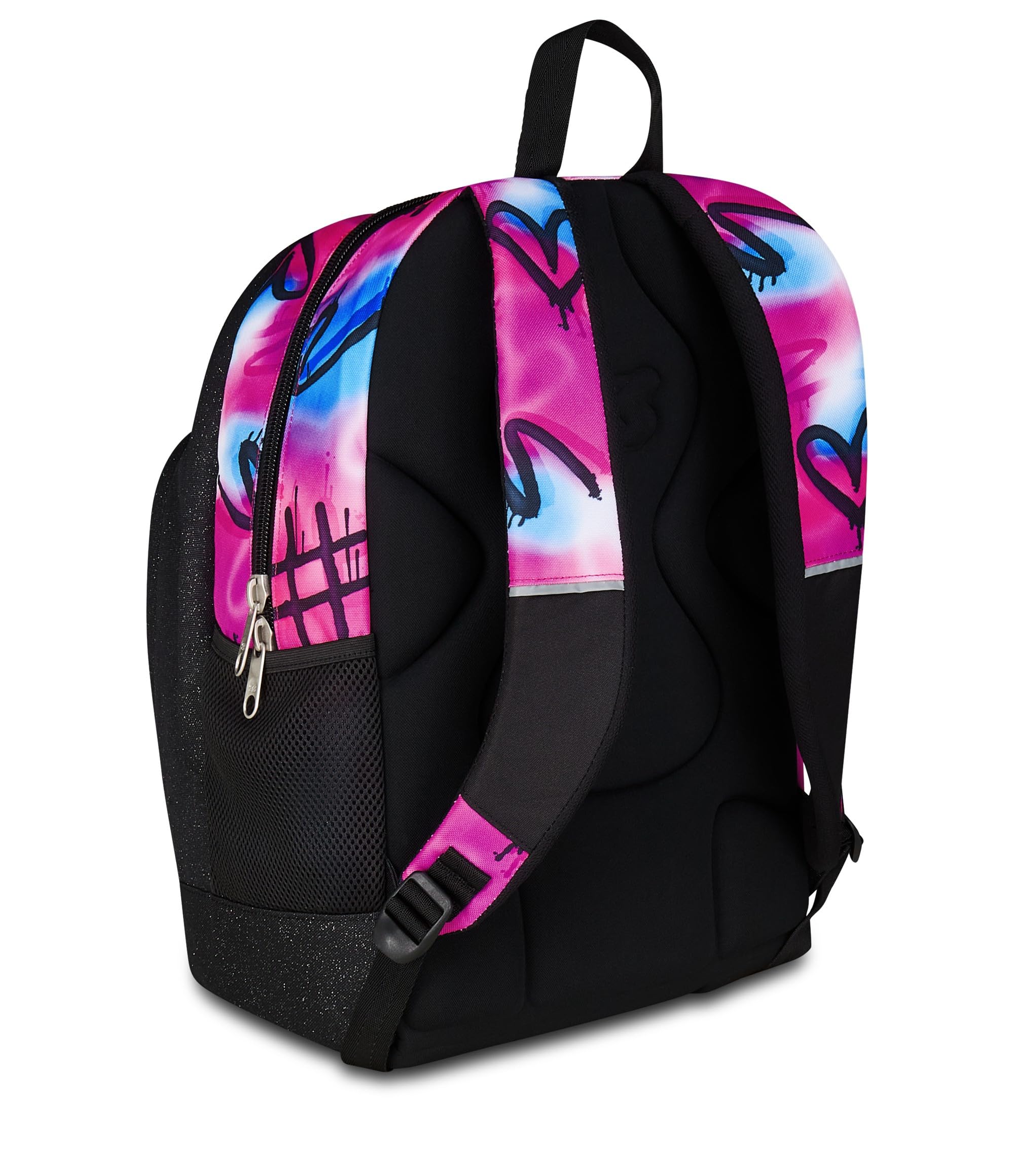 Seven Zaino Scuola Dual, Fucsia Azzurro, Doppio Scomparto 31 L, Con Tasca Per PC, Tasca Per Borraccia e Tasca Con Organizer, Scuola Media e Superiore, Zaino Per Ragazza