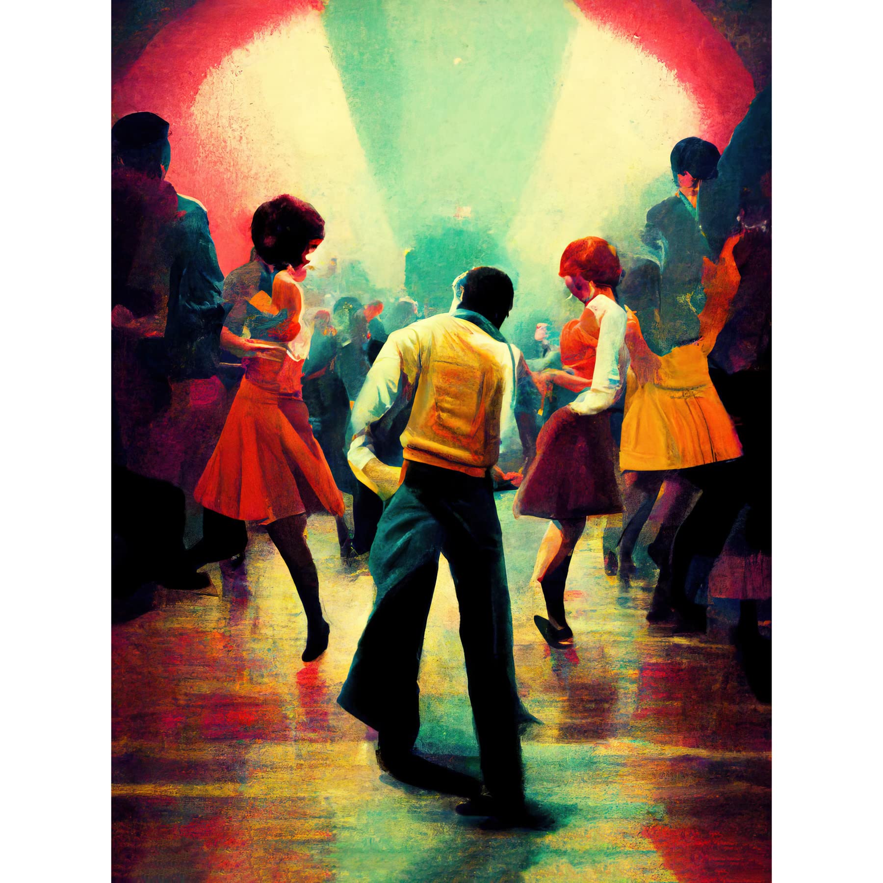 Doppelganger33 LTD Northern Soul Music Retro Sixties Unframed Wall Art Print Poster Home Decor Premium