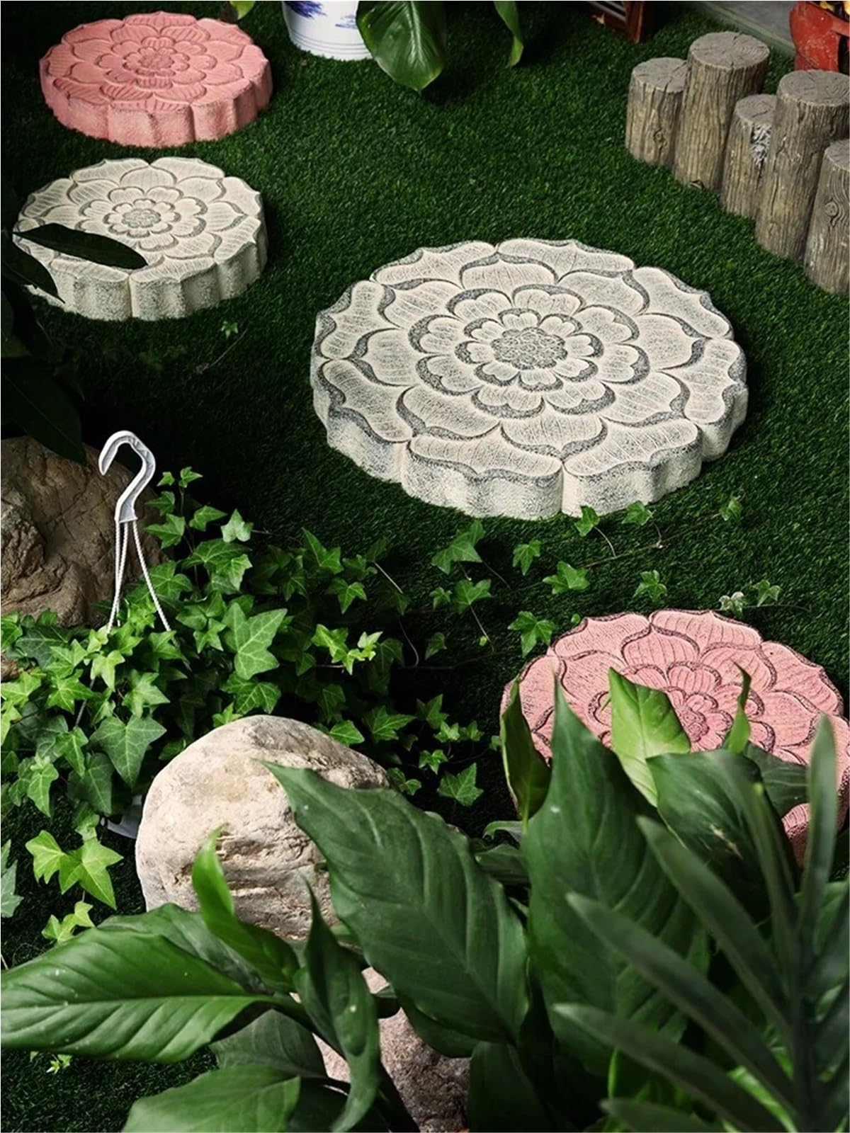 Pas Japonais Jardin Tremplins de jardin cour