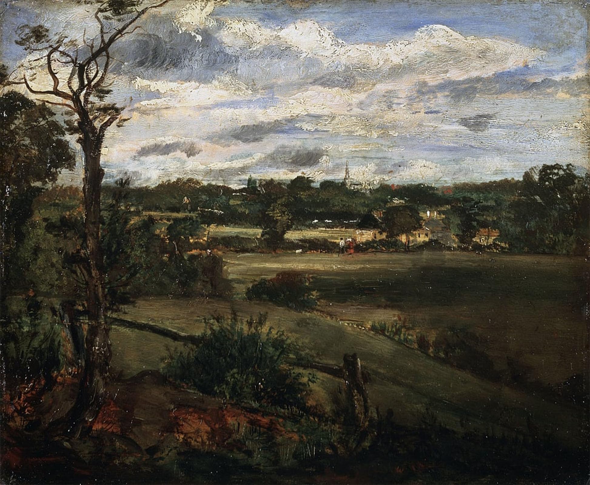 POSTERIIk Famous Animal Posters Vintage Picture View of Highgate From Hampstead Heath by John Constable Modern Wall Decor for Home Decor 60x90cm