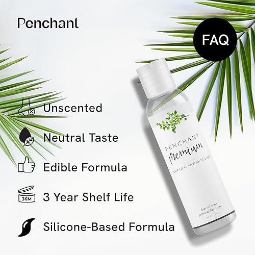Miniatura 2 de Penchant - Lubricante personal de silicona prémium para hombres, mujeres y parejas - Sin perfume, seguro para látex, hipoalergénico y sin parabenos,