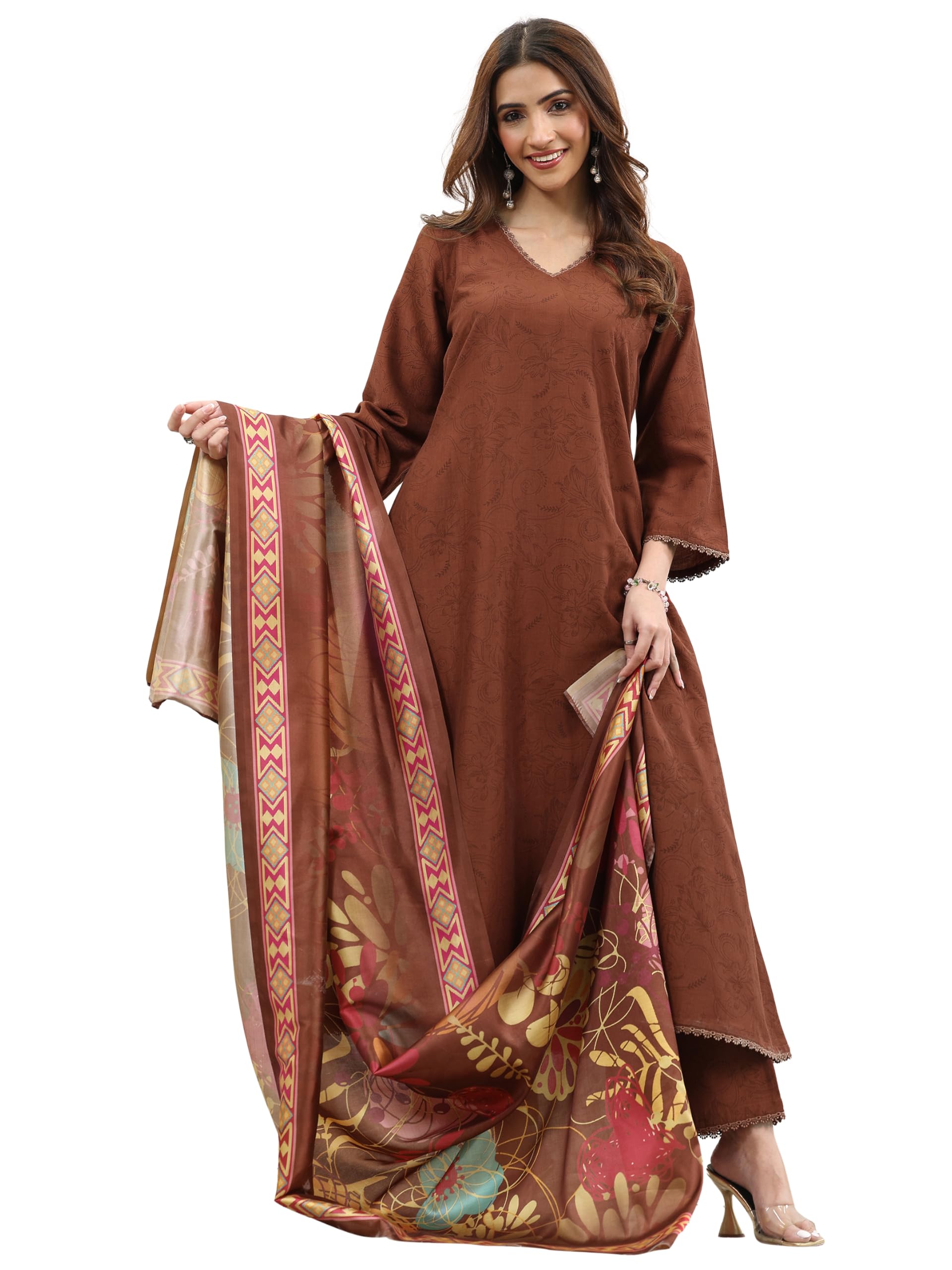libas Women's Silk Blend Kurta Set-picture-16