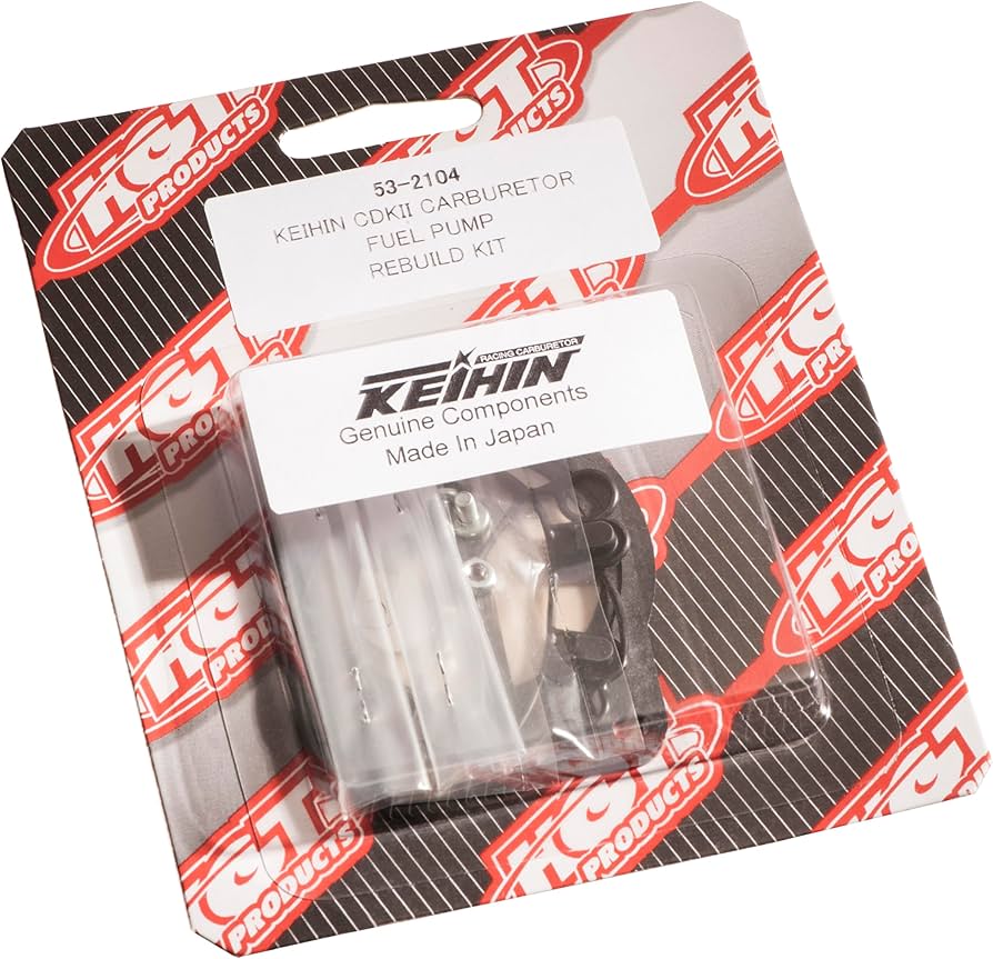 ②キキ Amazon.com: Keihin CDK 2 Carburetor Fuel Pump Rebuild Kit