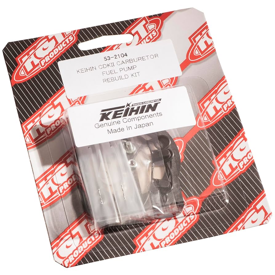 Amazon.com: Keihin CDK 2 Carburetor Fuel Pump Rebuild Kit