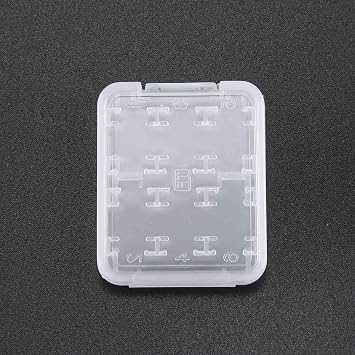Plastic SD SDHC TF Memory Card Storage Case Box Protector Holder