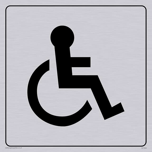 Amazon.co.uk disabled toilet sign