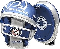 Vista 5 de RIVAL Boxing RPM100 - Guantes profesionales de perforación, diseño ergonómico precurvado, correa de muñeca de gancho y bucle en ángulo y forro