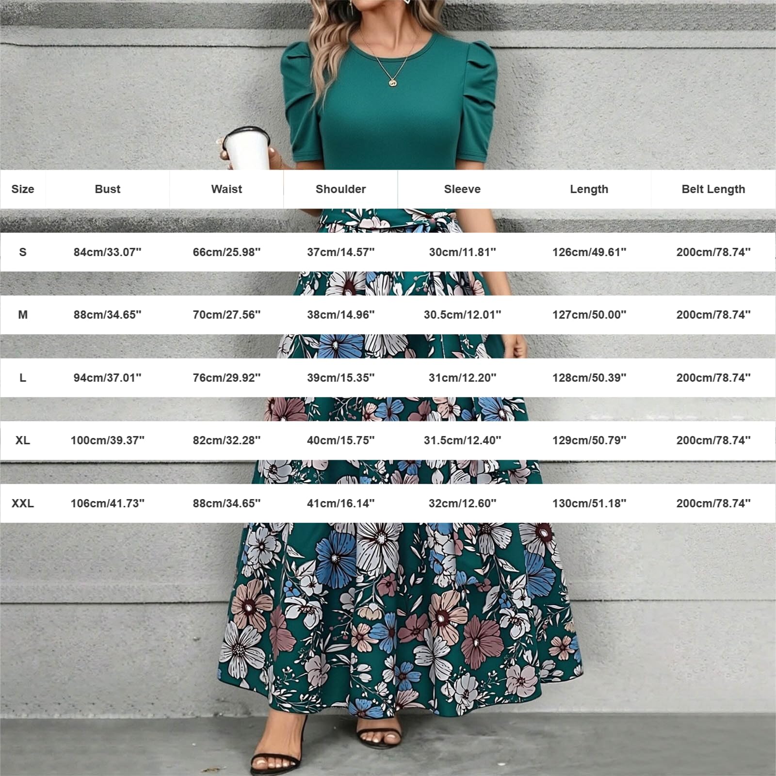 Abito Lungo/Corto/Midi da Donna con Scollo Quadrato/Scollo a V, Abiti Prendisole per Feste e Vacanze Abiti Eleganti Donna Elastico e Morbido