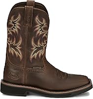 Vista 3 de Justin Botas de trabajo Stampede WP para hombre