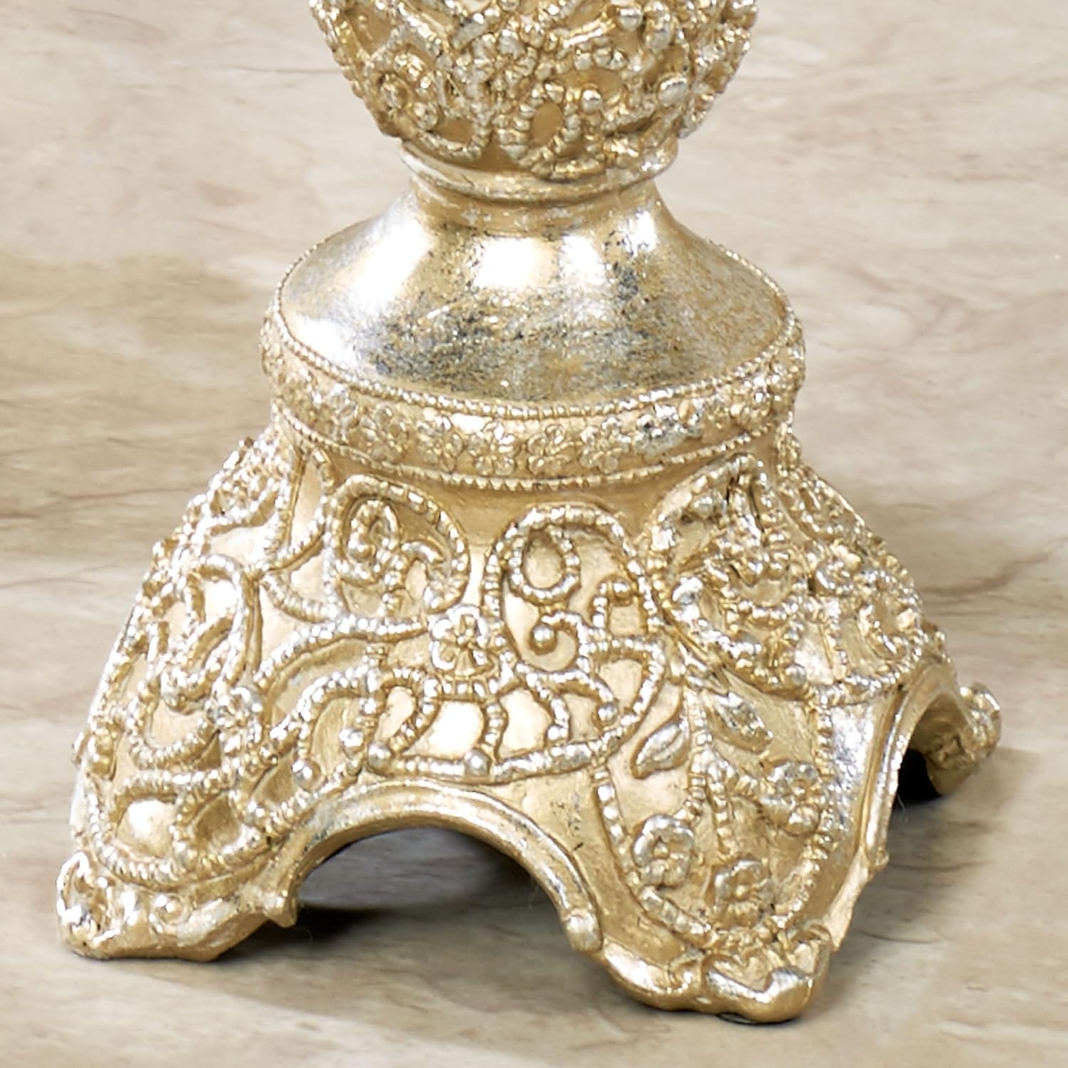 Polianna Candleholders Silver Set of Three