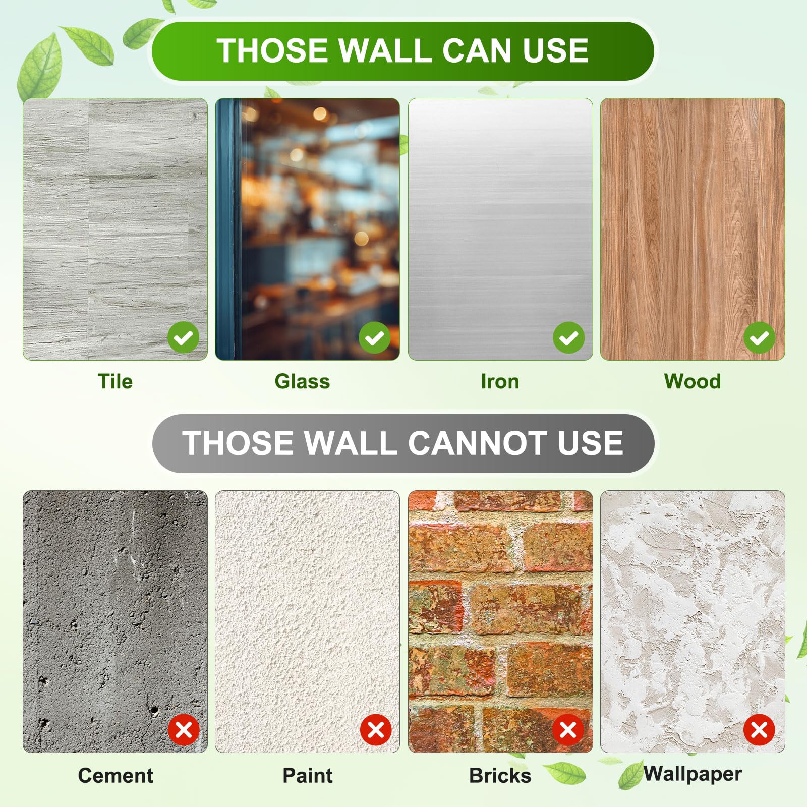 M METERXITY 100 Pack Plant Wall Clips - Image 4